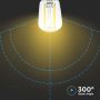 VT-1952 2W ST26 FILAMENT LED BULB 3000K