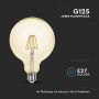 VT-1956 4W LED G125 AMBER COVER FILAMENT BULB 2200K E27