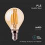 VT-1953 4W P45 FILAMENT BULB AMBER COVER 2200K E14