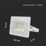 VT-4031 30W SMD FLOODLIGHT 4000K WHITE BODY