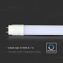 VT-9077 14W T8 LED PLASTIC TUBE NON ROTATABLE 90CM 6500K G13