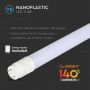 VT-1615 15W T8 LED PLASTIC TUBE NON ROTATABLE 150CM 3000K G13 140LM/W