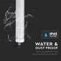 VT-1524 24W LED WATERPROOF X SERIES ECONOMICAL TUBE 120CM 4000K 160LM/W