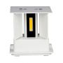 VT-759 5W WALL LAMP BRIDGELUX CHIP 3000K WHITE SQUARE