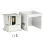 VT-759 5W WALL LAMP BRIDGELUX CHIP 3000K WHITE SQUARE