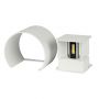 VT-756 5W WALL LAMP BRIDGELUX CHIP 4000K WHITE ROUND