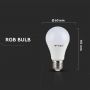 VT-2022 4.8W A60 RGB BULB REMOTE CONTROL 3000K E27