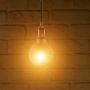 VT-2024 4W G95 LED FILAMENT BULB AMBER GLASS 2200K E27