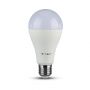 VT-1900 8.5W A60 LED PLASTIC BULB 3000K E27 3PCS/PACK