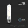 VT-2042 2W T30 LED FILAMENT BULB CLEAR GLASS 3000K E27