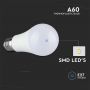 VT-2099 8.5W A60 THERMAL PLASTIC BULB 6500K E27