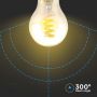 VT-2154 4W LED SPIRAL FILAMENT BULB AMBER 1800K