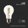 VT-2164 4W LED SPIRAL FILAMENT BULB CLEAR 3000K