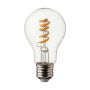 VT-2164 4W LED SPIRAL FILAMENT BULB CLEAR 3000K