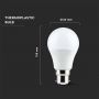 VT-2189 8.5W A60 THERMAL PLASTIC LED BULB 3000K B22