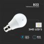 VT-2189 8.5W A60 THERMAL PLASTIC LED BULB 4000K B22