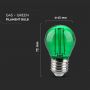 VT-2132-N 2W G45 LED GREEN COLOR FILAMENT BULB E27