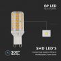 VT-2175D 4.5W LED PLASTIC SPOTLIGHT 3000K G9 DIMMABLE