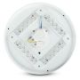 VT-8412-S 12W LED DOME LIGHT-230MM WITH STARRY COVER CCT 3IN1 ROUND