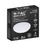 VT-8418 18W LED DOME LIGHT 300MM MILKY COVER CCT 3IN1 ROUND