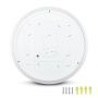 VT-8418 18W LED DOME LIGHT 300MM MILKY COVER CCT 3IN1 ROUND