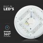 VT-8436-S 36W LED DOME LIGHT-450MM WITH STARRY COVER CCT 3IN1 ROUND