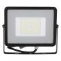 VT-56 50W SMD FLOODLIGHT SAMSUNG CHIP 4000K BLACK BODY GREY GLASS