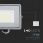 VT-56 50W SMD FLOODLIGHT SAMSUNG CHIP 4000K GREY BODY GREY GLASS