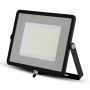 VT-106 100W SMD FLOODLIGHT SAMSUNG CHIP 6500K BLACK BODY GREY GLASS