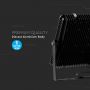 VT-306 300W SMD FLOODLIGHT SAMSUNG CHIP 6500K BLACK BODY GREY GLASS