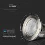 VT-885 5W SPOTLIGHT FIRERATED FITTING SAMSUNG CHIP 3000K NICKLE