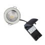 VT-885 5W SPOTLIGHT FIRERATED FITTING SAMSUNG CHIP 3000K CHROME