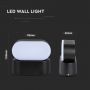 VT-816 5W LED WALL LIGHT 3000K BLACK BODY