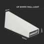 VT-826 4W LED WALL LIGHT 3000K WHITE BODY