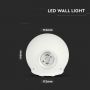 VT-836 4W LED WALL LIGHT 3000K WHITE BODY