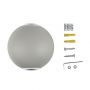 VT-836 4W LED WALL LIGHT 3000K GREY BODY