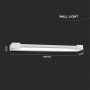 VT-819 18W LED WALL LAMP 4000K WHITE BODY IP44