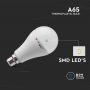 VT-281 15W A65 PLASTIC BULB SAMSUNG CHIP 6500K B22