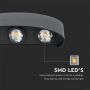 VT-846 5W LED WALL LIGHT 3000K SAND BLACK