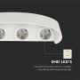 VT-848 7W LED WALL LIGHT 3000K SAND WHITE