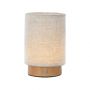 VT-7569 3W LED RECHARGEABLE FABRIC TABLE LAMP 3000K BEIGE BODY