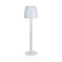 VT-7576 3W LED TABLE LAMP TRANSPARENT POLE 3000K BLACK BODY