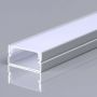 VT-8202 MOUNTING KIT WITH DIFFUSER FOR LED STRIP 2000x20x10mm SILVER BODY