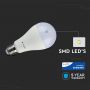 VT-2309 9W A70 LED PLASTIC BULB SAMSUNG CHIP (EMERGENCY-3HOURS) 3000K E27