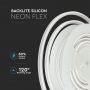 VT-559 13W/M BACKLITE SILICON NEON FLEX 3000K,24V (10M/ROLL)(PRICE PER M)