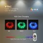 VT-5050-60 9W/M LED STRIP LIGHT(BS PLUG) RGB SET IP65 12V (5M/ROLL)