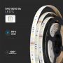 VT-5050 54 4W/M LED STRIP KIT(IP65 STRIPLIGHT)COMPATIBLE WITH ALEXA & GOOGLE HOME RGB+3IN1- (5M/ROLL)(EU PLUG)