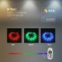 VT-5050 54 4W/M LED STRIP KIT(IP65 STRIPLIGHT)COMPATIBLE WITH ALEXA & GOOGLE HOME RGB+3IN1- (5M/ROLL)(EU PLUG)