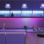 VT-5050 54 28W Zestaw Tasma LED z zasilaczem i pilotem / Kompatybilny z Amazon Alexa i Google Home / Barwa: RGBW/ IP65 (BS Wytczka)