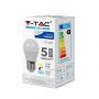 VT-245 4.5W G45 PLASTIC BULB SAMSUNG CHIP 6400K E27 A++